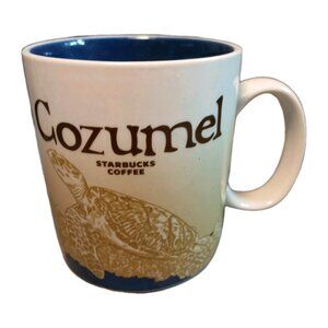 Starbucks Cozumel Global City Icon Series 16 Ounce Coffee Mug Cup 2017 Preowned